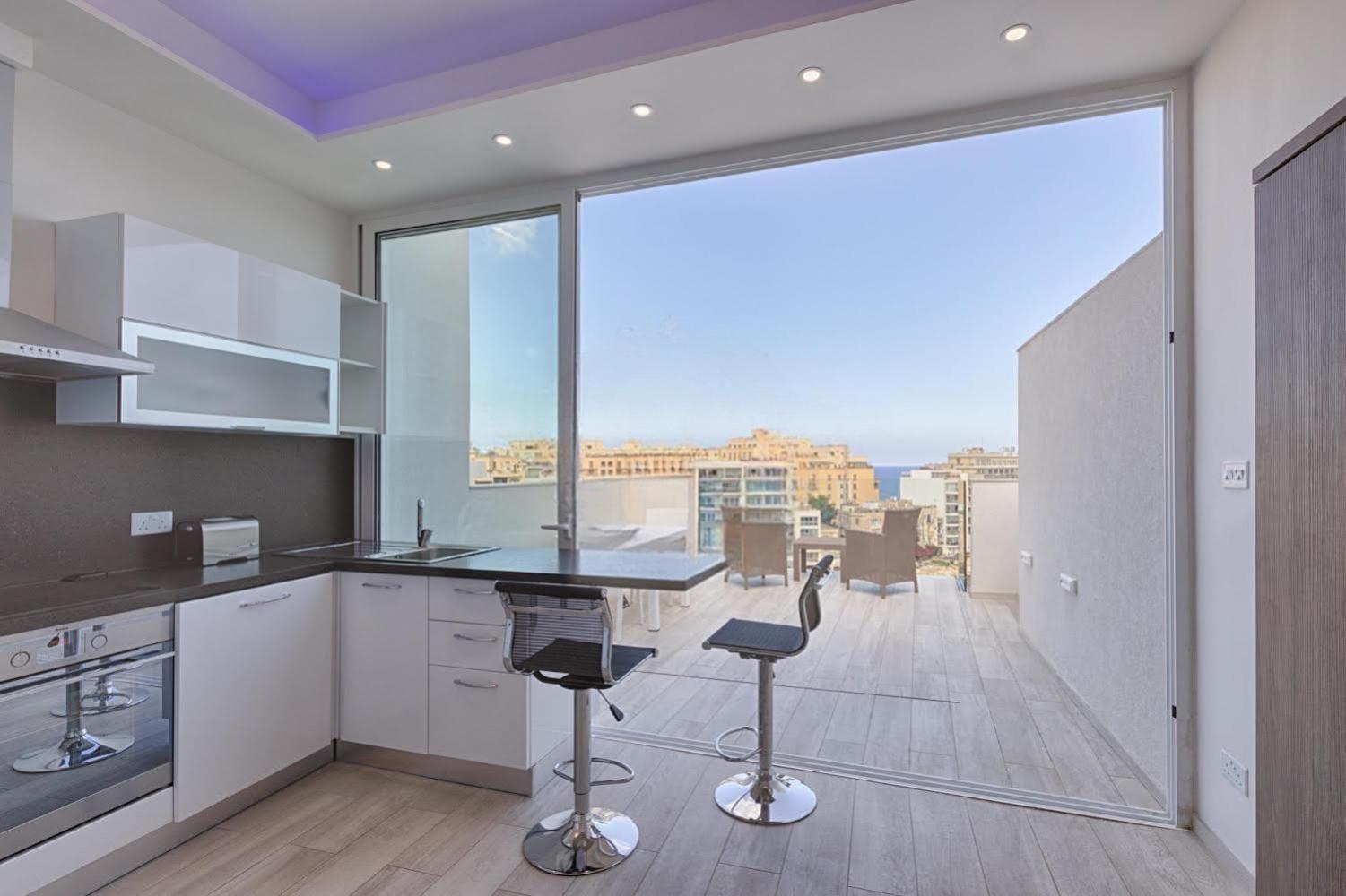 شقة The Penthouse سانت جوليان المظهر الخارجي الصورة