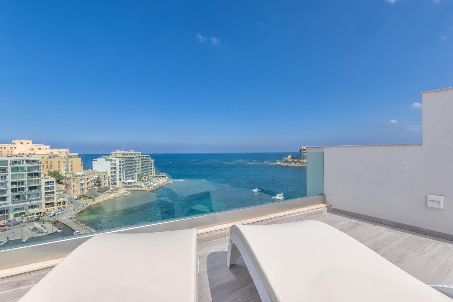 شقة The Penthouse سانت جوليان المظهر الخارجي الصورة