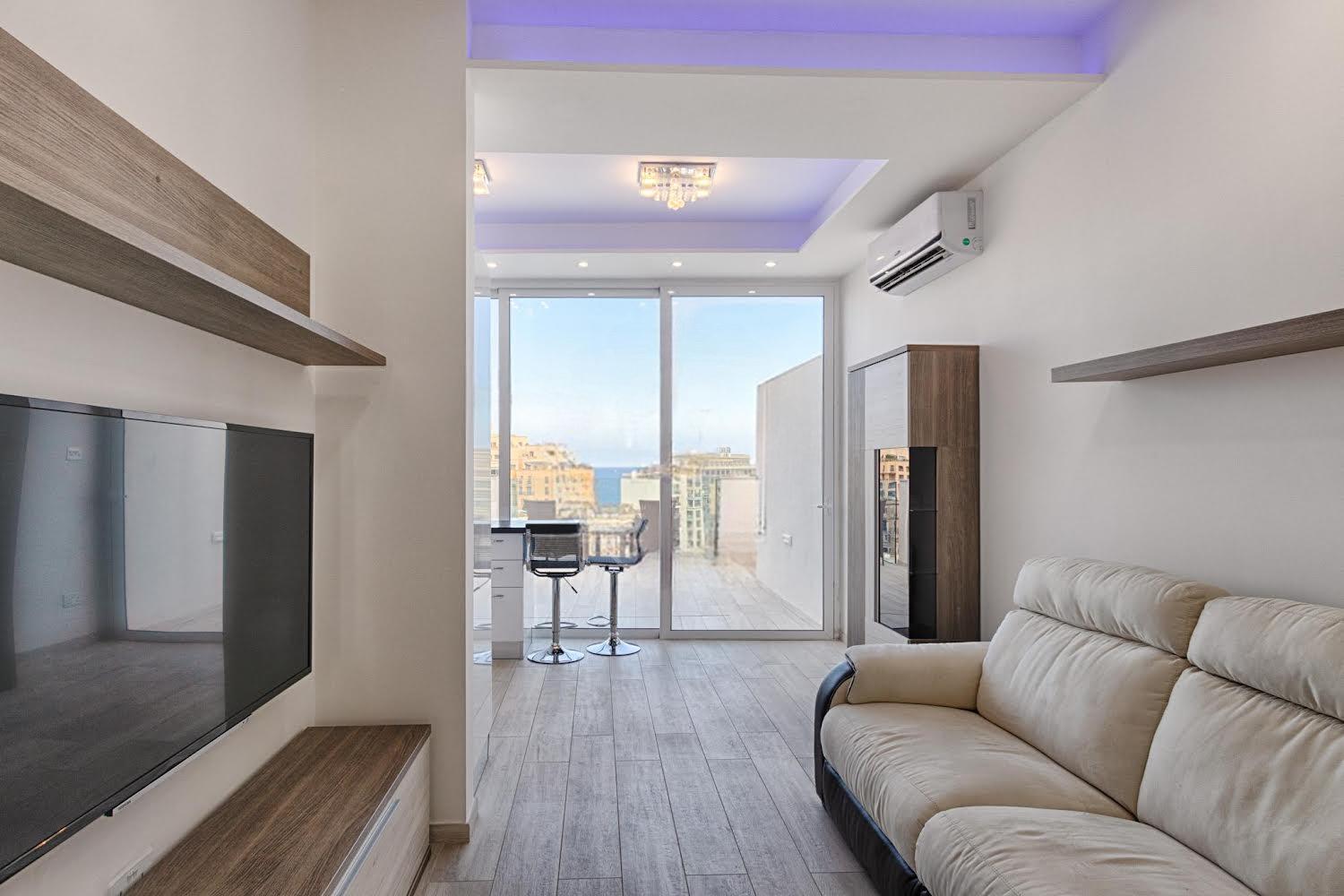 شقة The Penthouse سانت جوليان المظهر الخارجي الصورة