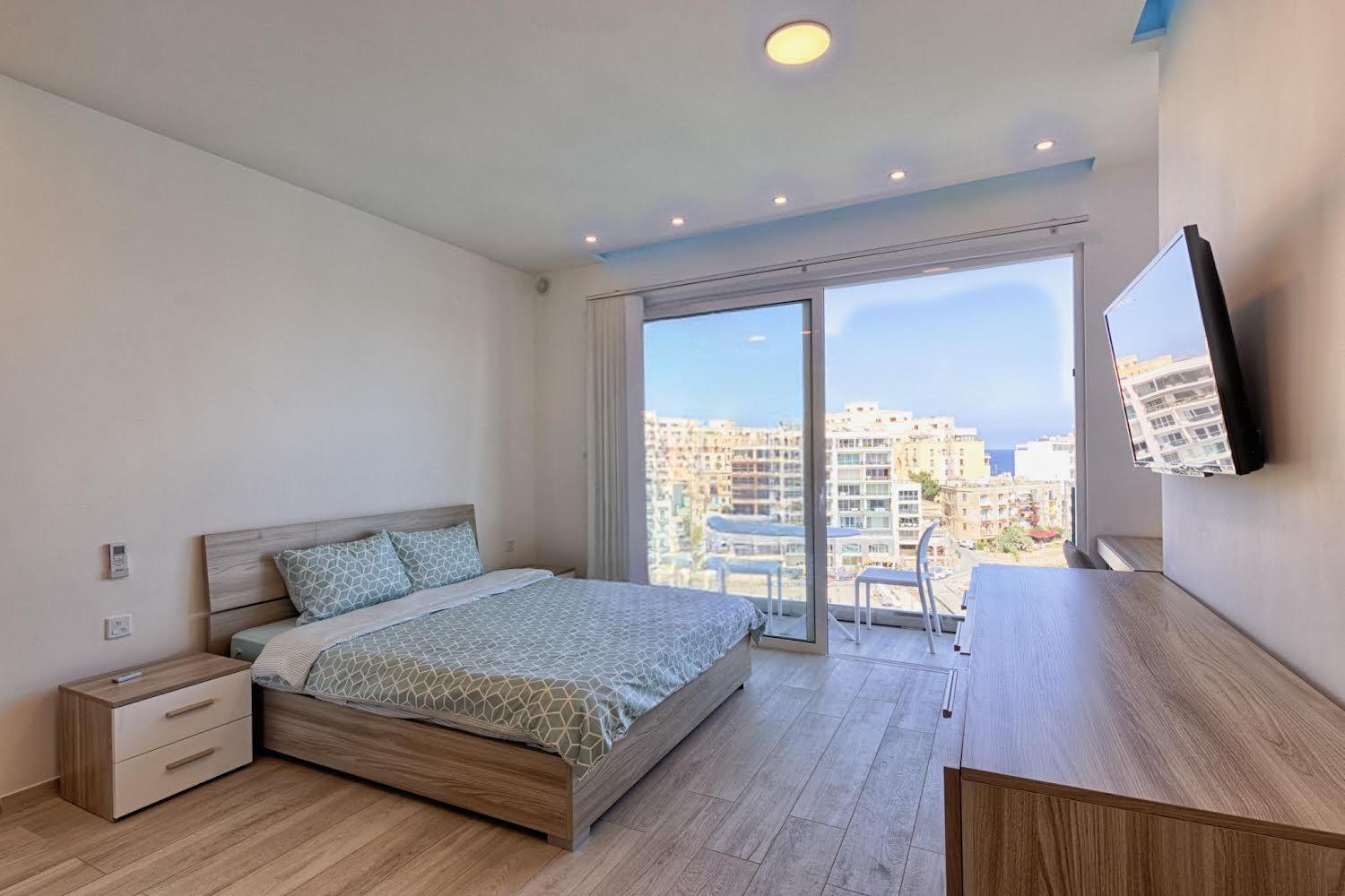 شقة The Penthouse سانت جوليان المظهر الخارجي الصورة
