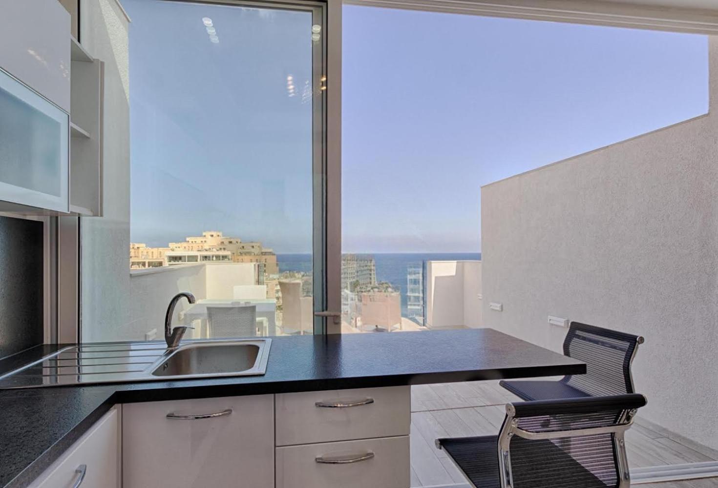 شقة The Penthouse سانت جوليان المظهر الخارجي الصورة